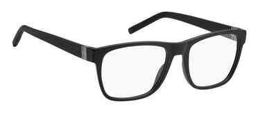Premium Men Tommy Hilfiger Eyeglasses: TH 1785 - Matte Black - SpecSMART Eye Clinic (Diagonal View)
